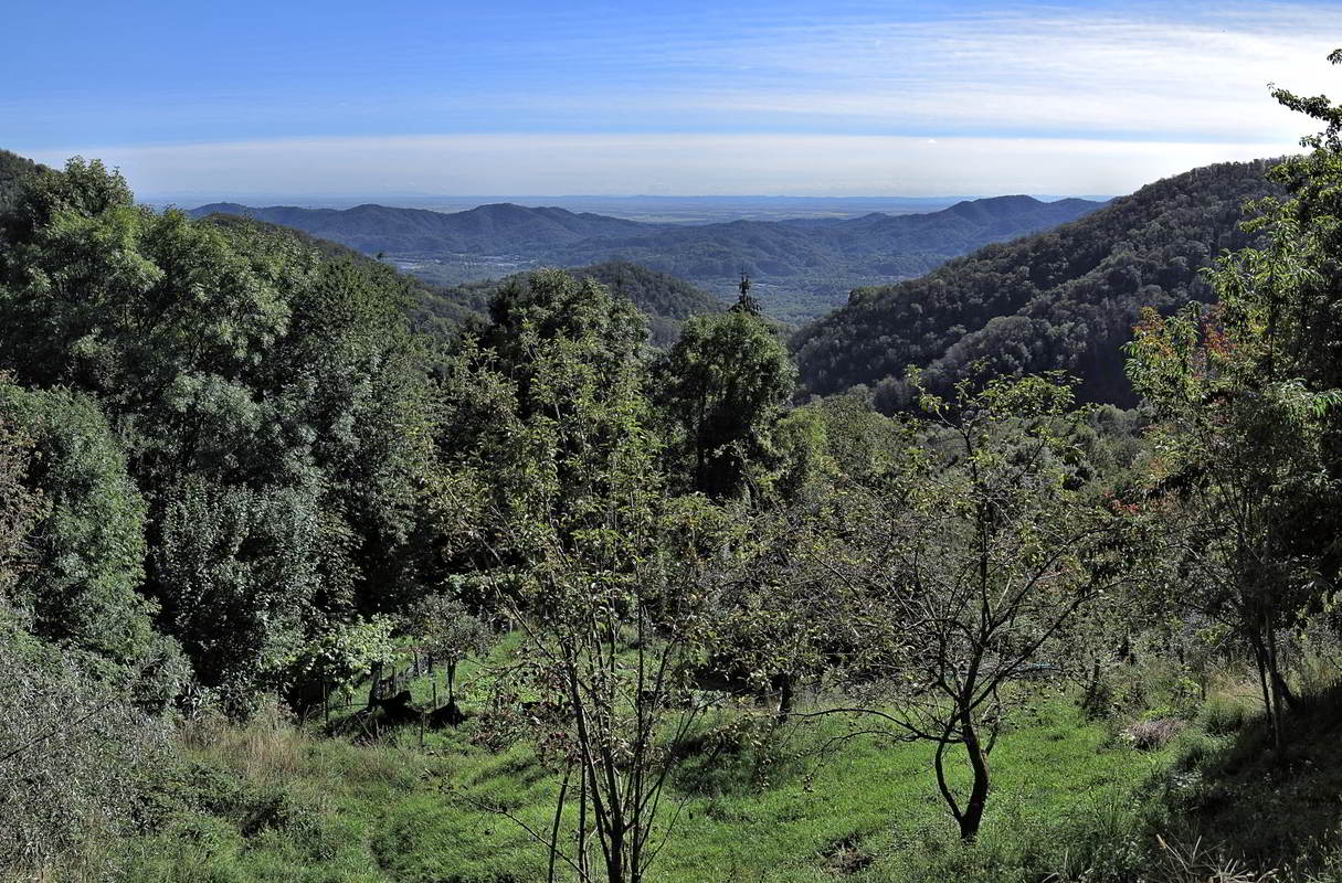 Colma frazione panoramica di Valduggia